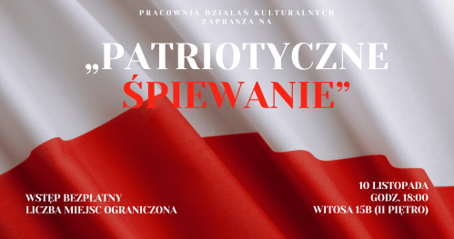 PATRIOTYCZNE ŚPIEWNIE z zespołem INSPIRACJA