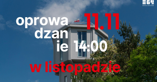 OPROWADZANIE SPECJALNE PO WIEŻY 11.11