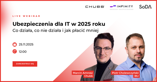 Webinar: Ubezpieczenia dla IT w 2025 roku - co działa, co nie działa i jak płacić mniej