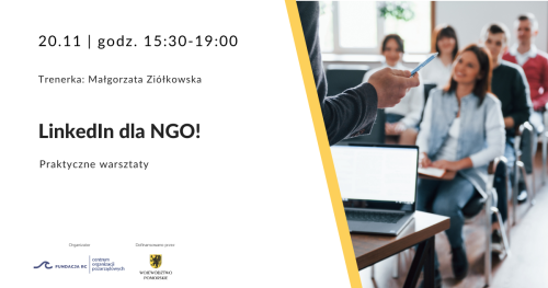 LinkedIn dla NGO! Praktyczne warsztaty.