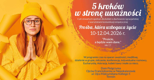 "5 kroków w stronę uważności" - Prośba, która wzbogaca życie