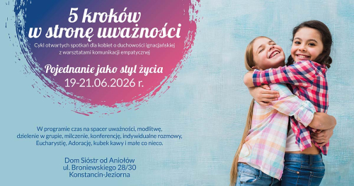 "5 kroków w stronę uważności" - Pojednanie, jako styl życia