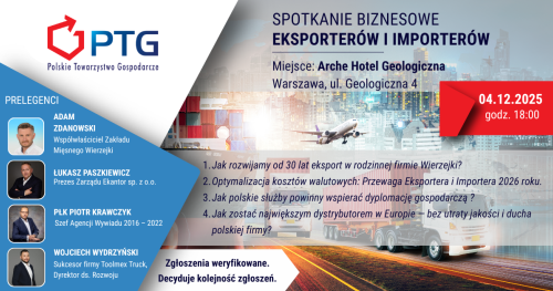 Spotkanie Biznesowe Eksporterów i Importerów