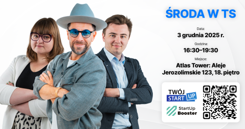 Spotkanie z Robertem Motyką, szkolenia, networking ŚRODA W TS