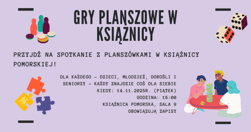 Gry planszowe w Książnicy