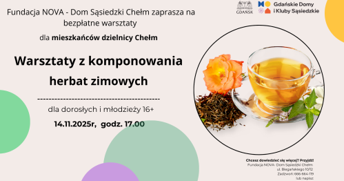 Skomponuj własną herbatę zimową!