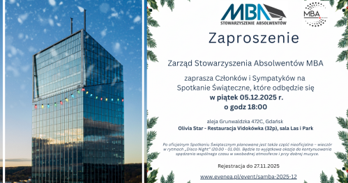 Spotkanie Świąteczne SA MBA 2025