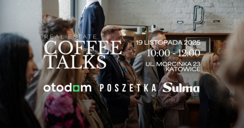 Real Estate Coffee Talks #5 - Katowice | Nie bój się KSeF-u - przyjdź na kawę