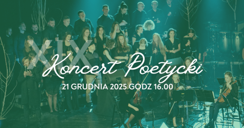 XIX Koncert Poetycki - 21.12.2025, godz. 16:00