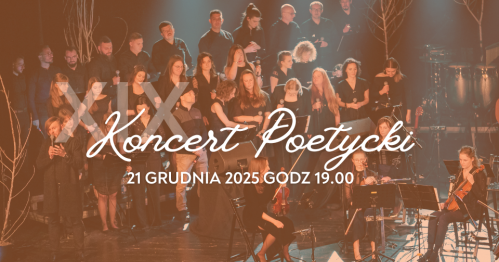 XIX Koncert Poetycki - 21.12.2025, godz. 19:00
