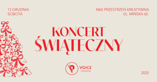 Koncert Świąteczny Voice Progress