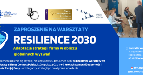 Resilience 2030: Adaptacja strategii firmy w obliczu globalnych wyzwań 27.11.2025