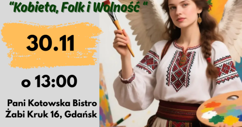 Warsztaty z upcyklingu "Kobieta, Folk i Wolność "