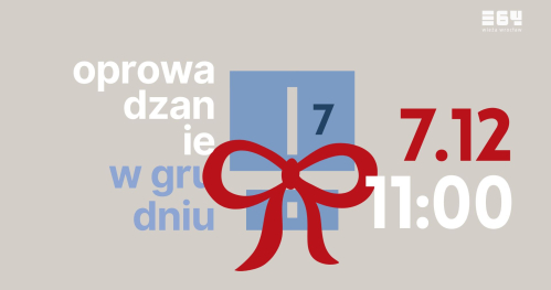 OPROWADZANIE SPECJALNE PO WIEŻY 7.12