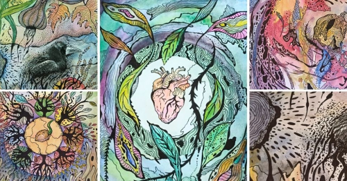 Warsztaty intuicyjnego malowania inspirowane sztuką Zentangle