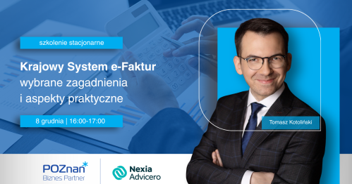 Krajowy System e-Faktur - wybrane zagadnienia  i aspekty praktyczne