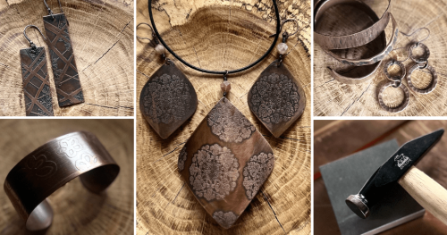 Warsztaty tworzenia miedzianej biżuterii z elementami wytrawiania z Elą Tomaszek Rypień