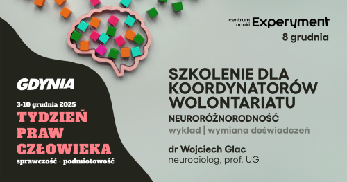 Szkolenie dla koordynatorów wolontariatu. Neuroróżnorodność