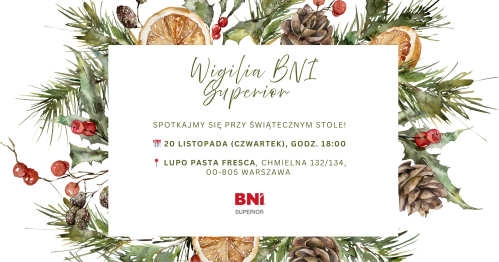 Wigilia BNI Superior