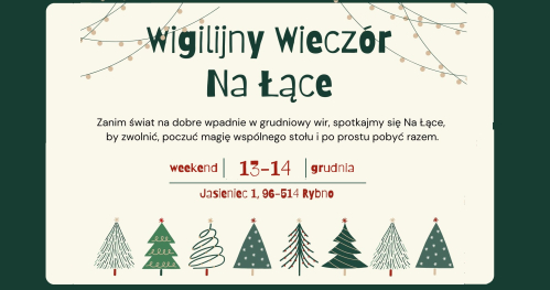 Wigilijny wieczór Na Łące