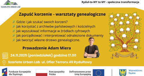 Zapuść korzenie - warsztaty genealogiczne