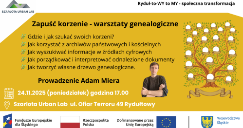 Zapuść korzenie - warsztaty genealogiczne