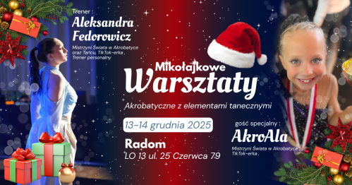 Mikołajkowe Warsztaty Akrobatyczne