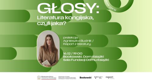 GŁOSY: Literatura kongijska, czyli jaka? | prelekcja Agnieszki Budnik