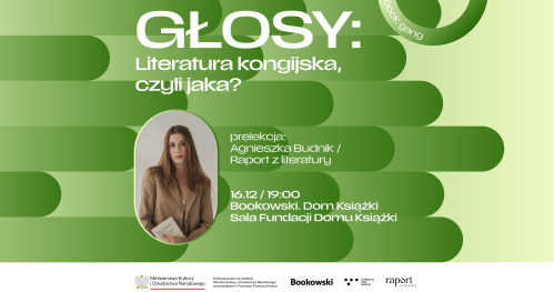 GŁOSY: Literatura kongijska, czyli jaka? | prelekcja Agnieszki Budnik