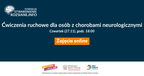 Zajęcia ruchowe online "Mobilność a wzmacnianie" (27.11.2025, godz. 18:00)