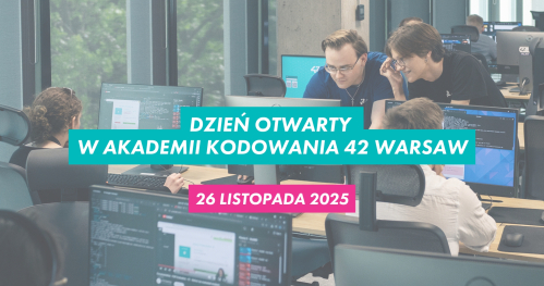 Dzień otwarty w akademii kodowania 42 Warsaw