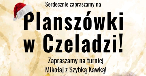 Planszówki w Czeladzi: Szybka Kawka z Mikołajem