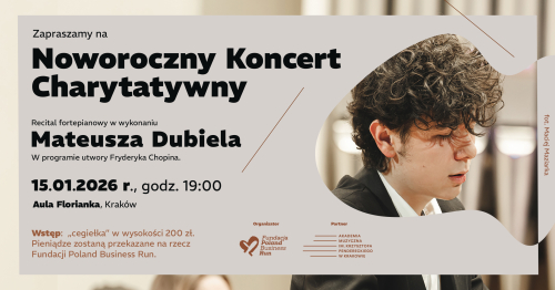 Noworoczny Koncert Charytatywny Fundacji Poland Business Run