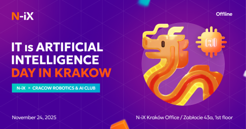 N-iX & Cracow Robotics & AI Meetup - It is AI Day in Kraków