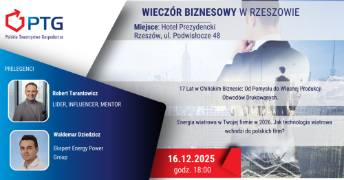 Wieczór Biznesowy PTG Rzeszów