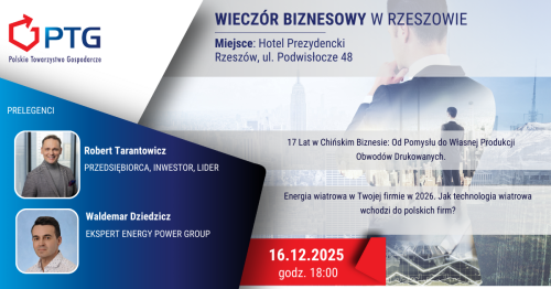Wieczór Biznesowy PTG Rzeszów