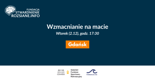 Ćwiczenia "Wzmacnianie na macie" w Gdańsku (2.12.2025, godz. 17:30)