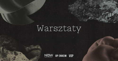 Formy odczuwania - ciało w dialogu z materią. Warsztaty z dr Małgorzatą Jędrzejczyk