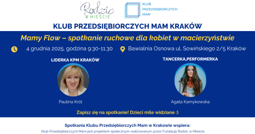 Klub Przedsiębiorczych Mam Kraków - 04.12.2025