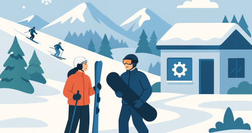 Serwis Sprzętu Zimowego / Winter equipment service | GRUNWALDZKI CENTER