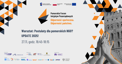 Postulaty dla pomorskich NGO? UPDATE 2025!
