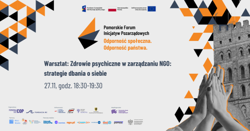 Zdrowie psychiczne w zarządzaniu NGO: strategie dbania o siebie