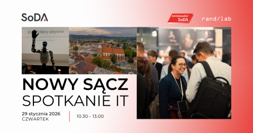 Meetup IT SoDA: Nowy Sącz