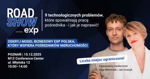 Road Show eXp Polska - POZNAŃ 15.12.2025