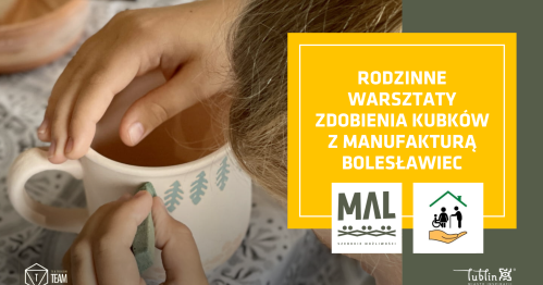 Rodzinne warsztaty zdobienia kubków z Manufakturą Bolesławiec