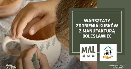 Warsztaty zdobienia kubków z Manufakturą Bolesławiec