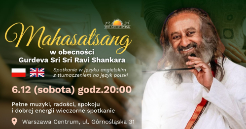 Mahasatsang w Warszawie/MahaSatsang in Warsaw