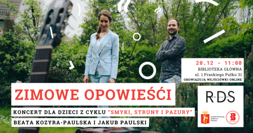 "Zimowe opowieści" - koncert dla dzieci w Bibliotece w Wesołej