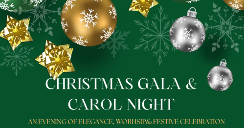 Gala & Carol Dinner Night 2025