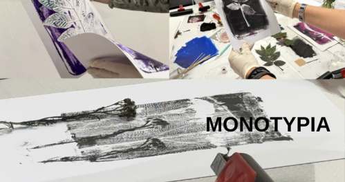 MONOTYPIA  na płytach żelowych